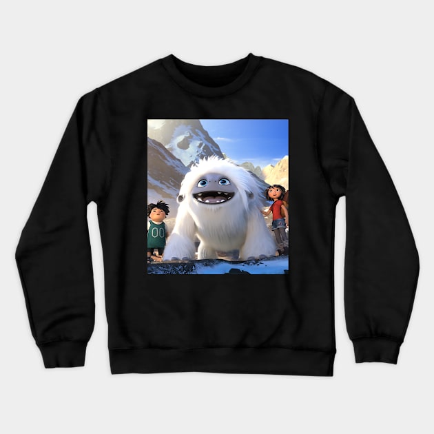 Abominable A Magical Yeti Crewneck Sweatshirt by Aventi